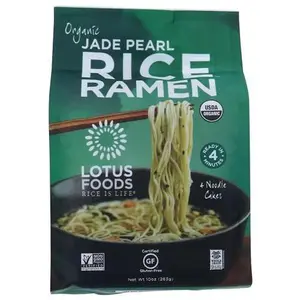 Lotus Foods, Rice Ramen Jade Pearl Organic 4 Count, 10 Ounce