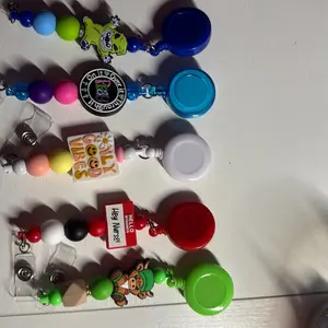 Beadable badge reels