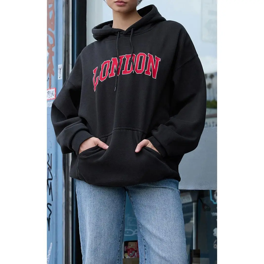 John Galt Women's Christy London Oversized Hoodie