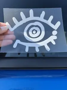 "Por Esos Ojos" Fuerza Regida Vinyl Decal for Car/Window/Wall