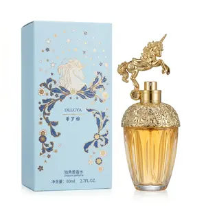Gold Unicorn Perfume for Women, 80ml Eau de Parfum, Fresh Floral Fruity Woody Scent, Light Everyday Fragrance, Gift for Her, Clean Girl Aesthetic Perfume summervibes