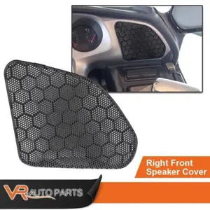 G-PLUS ABS Material Front Right Speaker Cover, Fit for 01-05 Honda Goldwing GL1800, Black, New