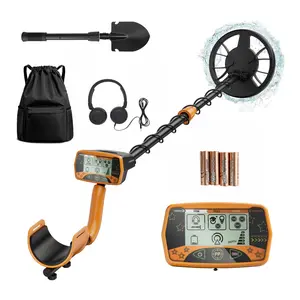 Garvee Metal Detector Garvee for Adults and Children, Waterproof Metal Detectors with High Precision 8-Inch Search Coil, All Metal and Discrimination Modes for Gold Detector