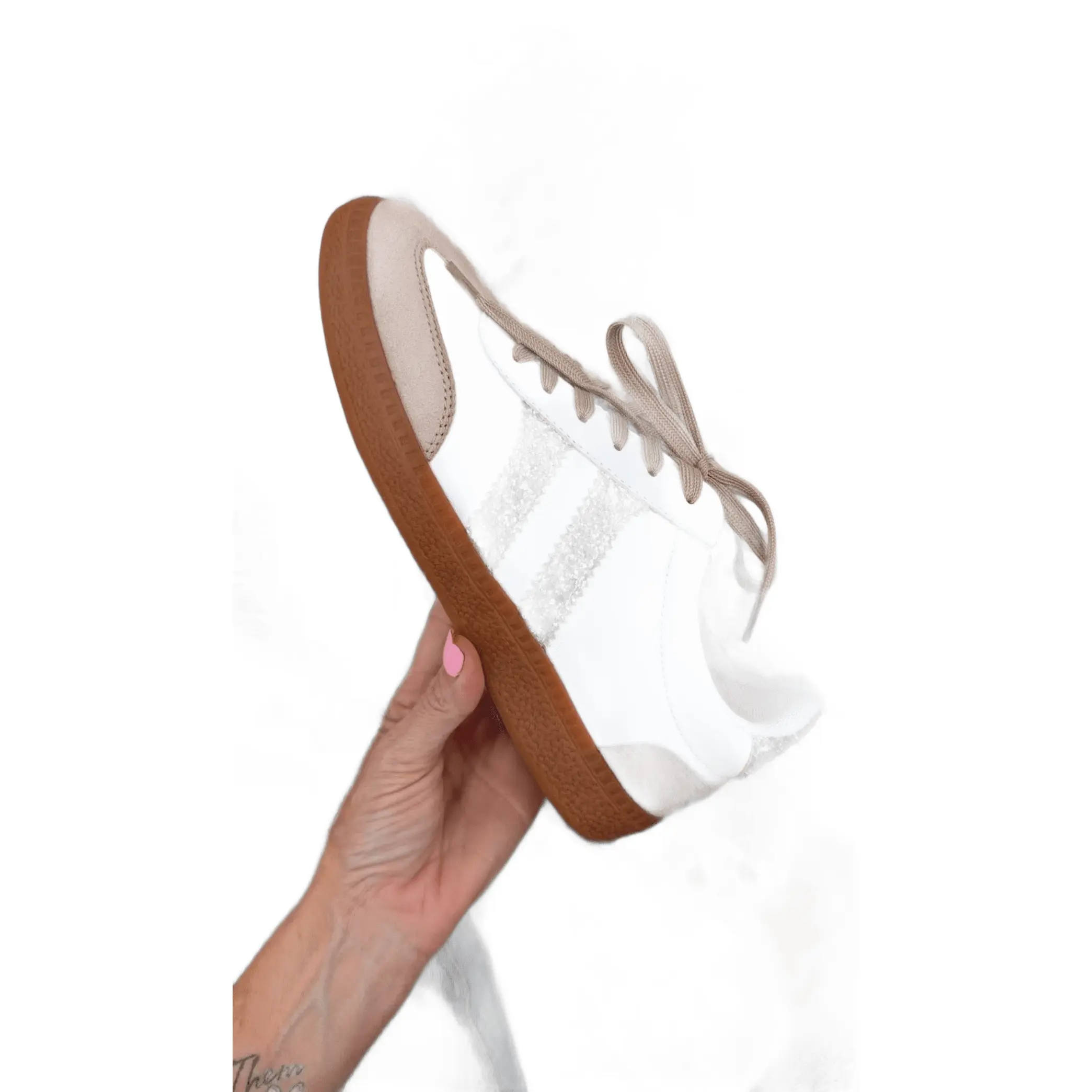 Corkys Heads Up Glitter Sneaker