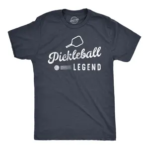 Mens Funny Pickleball T Shirts Hilarious Pickleball Sports Tees for Guys Mens Funny T Shirts Cool Vintage Fashion T-Shirt Gift Classic Menswear Pickle Ball Apparel for Men Funny Fitness Short Sleeve Novelty