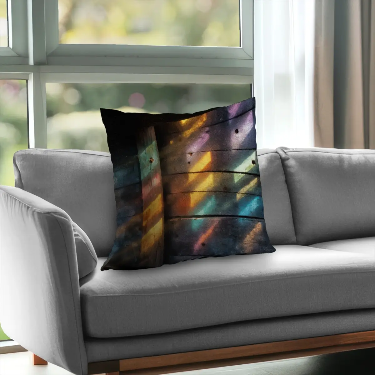 MWW C1PT2626265IU5 26 x 26 in. Rainbow Glint Red Polyester Twill Throw Pillow Insert - Home Decor