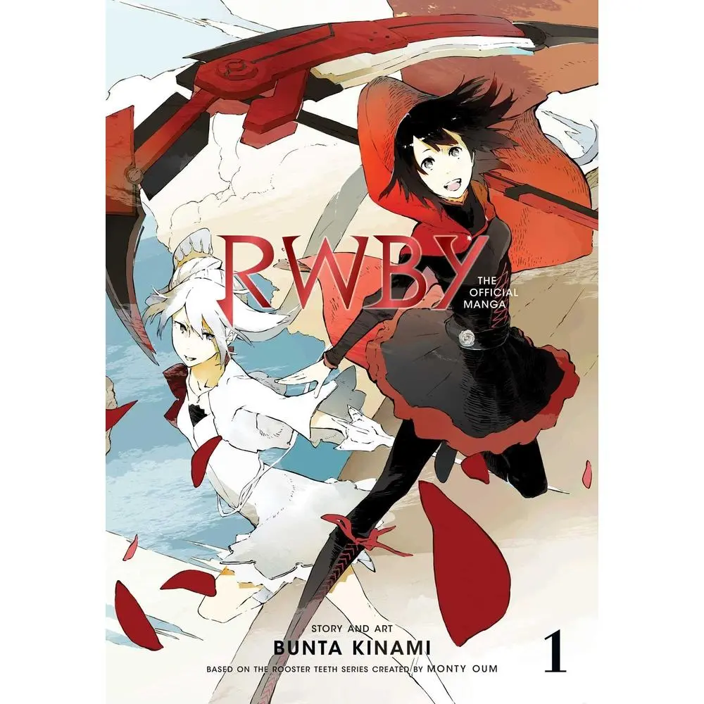 USED Book - Rwby: The Official Manga, Vol. 1: The Beacon ARC by Rooster Teeth Productions (Paperback) - english