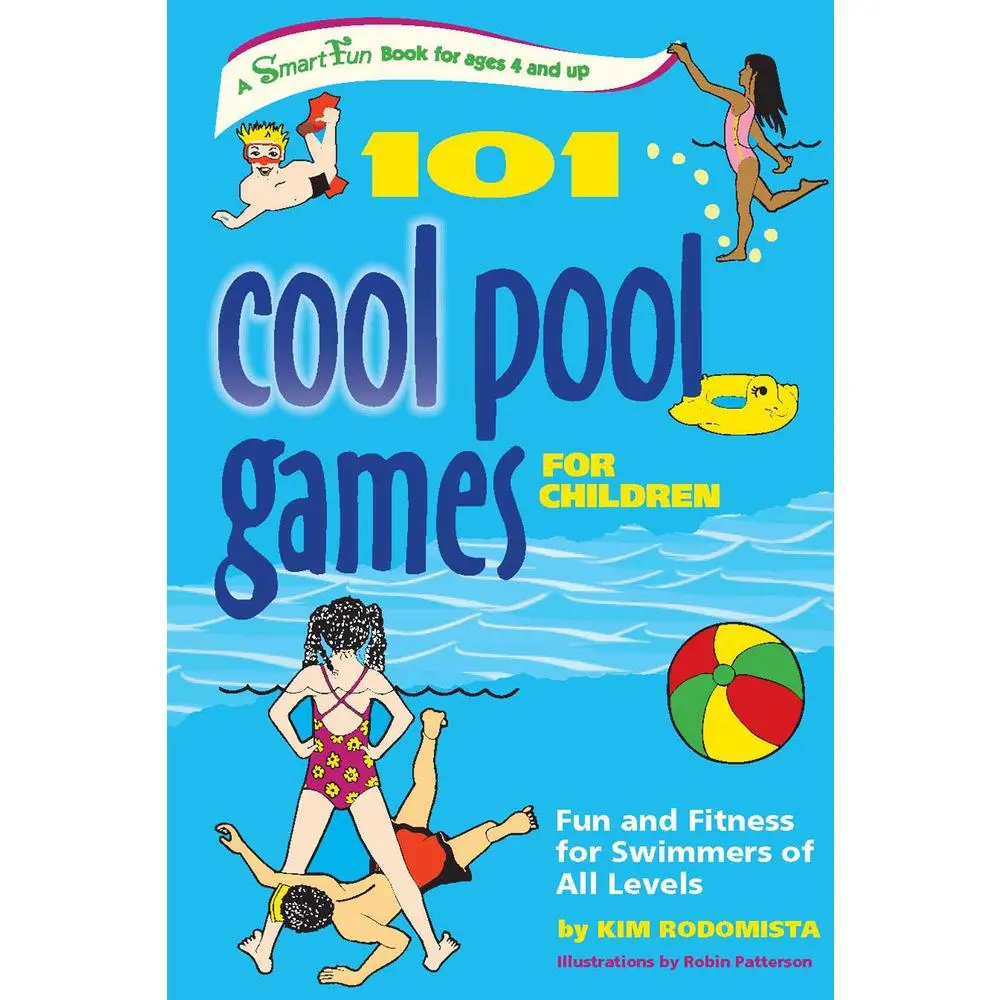 USED Book - 101 Cool Pool Games for Children: Fun and Fitness for Swimmers of All Levels by Rodomista, Kim (Paperback) - english