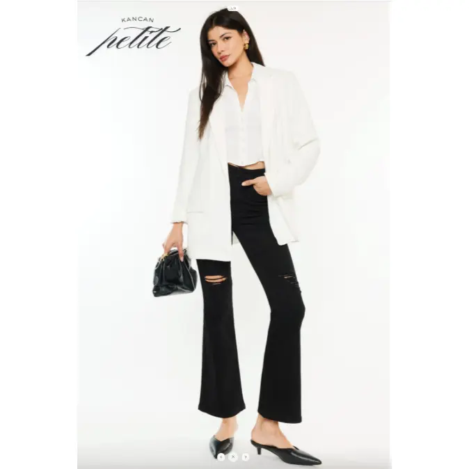 PETITE Mars High Rise Flare
