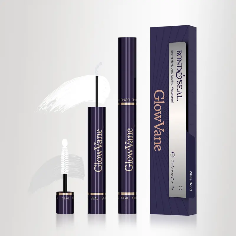 GlowVane Lash Bond & Seal Strong Hold, No Clumps | Waterproof & Long-Lasting for DIY Lash Extensions
