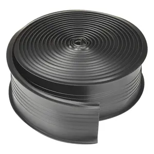 Garage Door U-Bottom Weather-Strip Rubber Seal Replacement Kit 200 Feet Roll