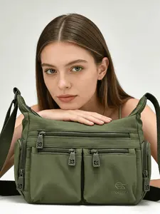 Women Multi-Functional Tote Bag, Large Capacity Anti-Water Wear-Resistant Fabric Handbag, Elegant Commuter Bag, Casual Single Shoulder Crossbody Bag, Stylish Versatile Bag for Work Office Shopping Travel Storage