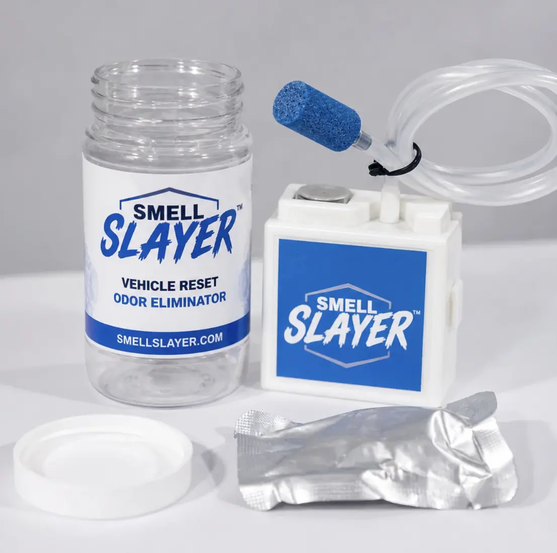 Ultimate Car Odor Removal System - Professional Grade Odor Eliminator Kit