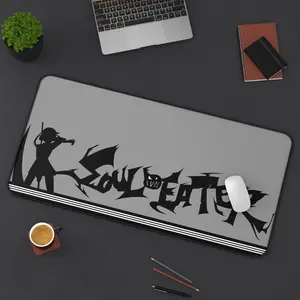 Funny Soul Eater Battle Anime Desk Mat, Soul Eater Mouse Pad, Keyboard Mat, Funny Soul Eater Manga Desk Mat For Office, Gift For Gamer