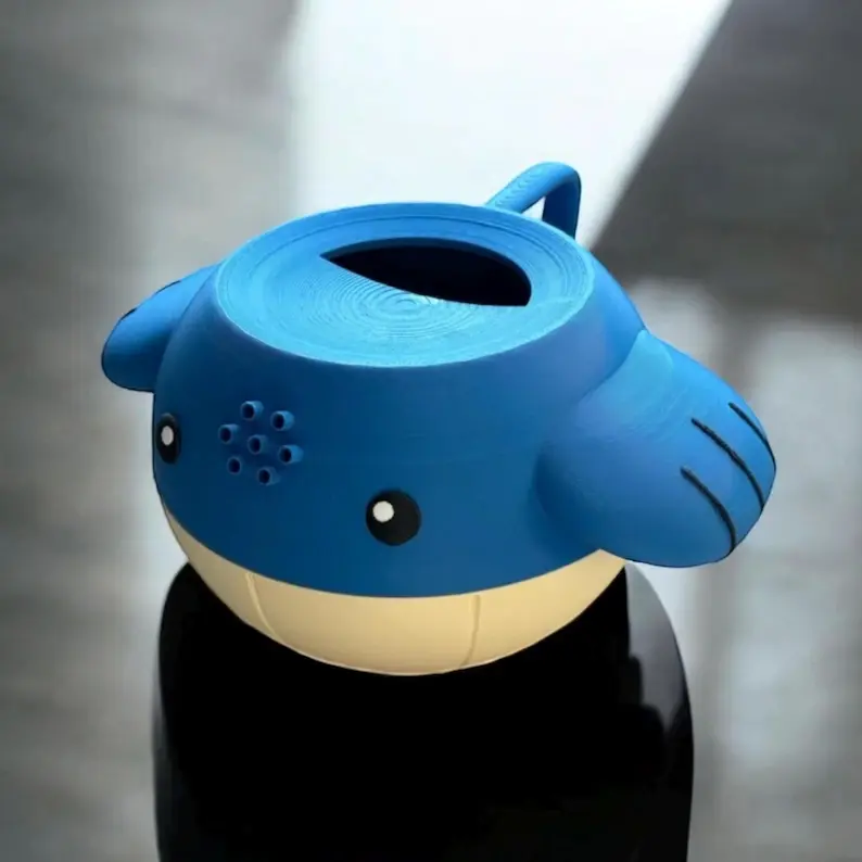 Cute Whale-Shaped Watering Can with Unique Design and Handle for Gardening