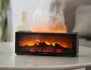 FlameNest Flame Effect Aromatherapy Diffuser Humidifier 150ml