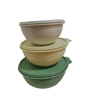 Heritage Mini Food Storage Canisters Heritage Collection Nesting Food Storage Canisters with Lids - BPA Free, Dishwasher Safe Vintage Style Containers for Space-Saving Kitchen Organization