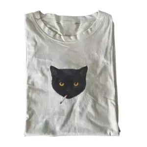 Retro Funny Vintage Graphic Tee,WACKY CAT T-SHIRT,Animal Shirt,Unisex Meme Cringe Funny Dumb Shirt,Gift For Men Women,Menswear Womenswear Streetwear Cotton Comfort122309