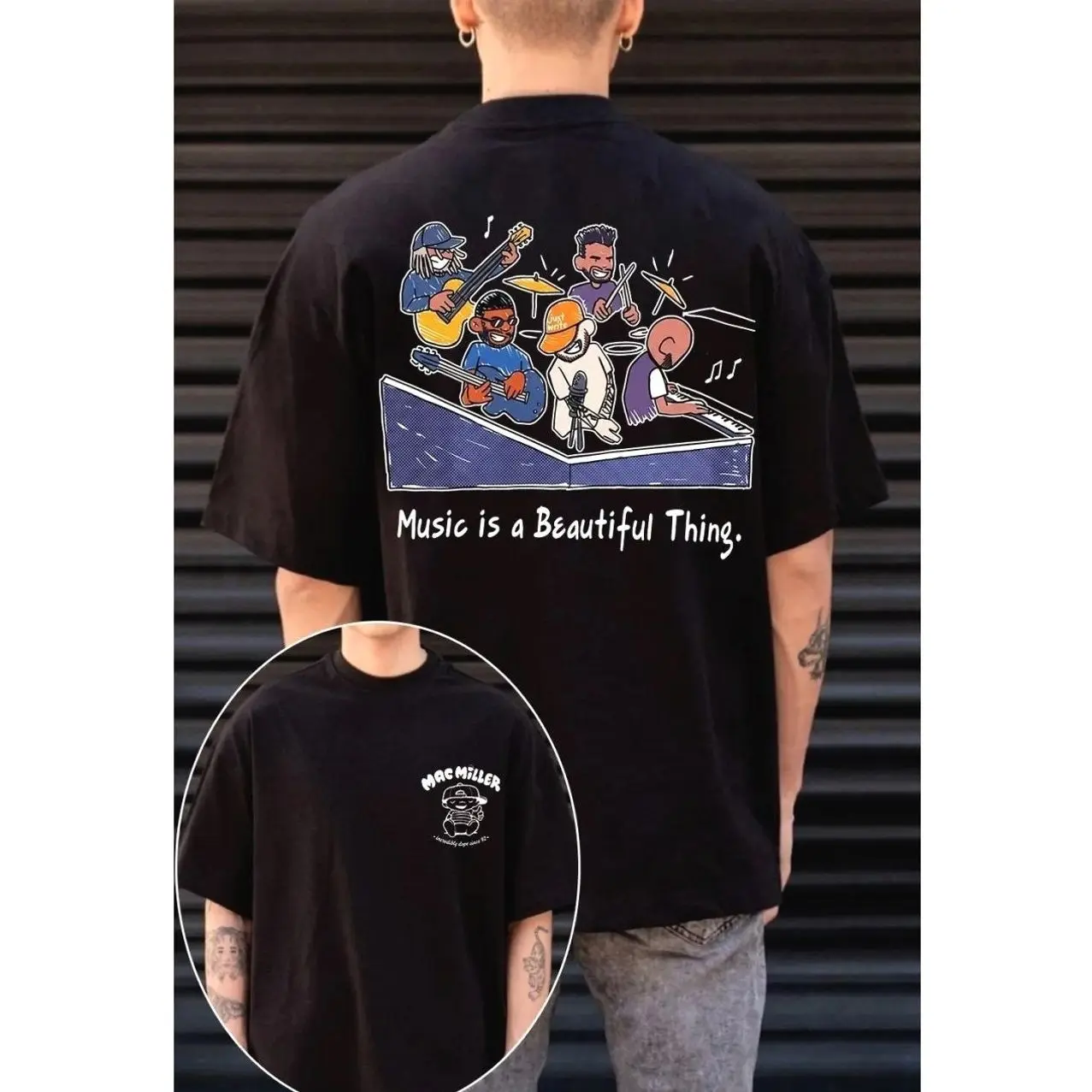 M Music Fan's Tee For Men I3W CHE