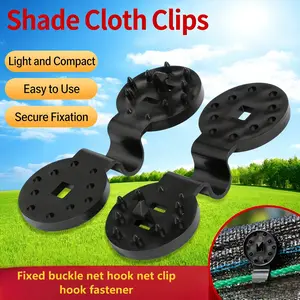 Universal Sunshade Clothes Clip, Lock Handle, Windproof Awning Clamp, Fabric Net Shade Fence (50)