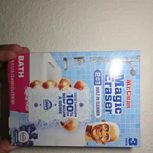 magic eraser 2 in 1 built in cleaner
