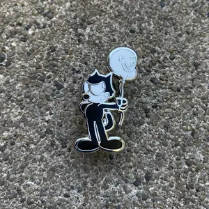 Classic cartoons pin for hats, backpacks , etc.
