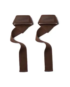 UPPPER Lifting Straps Umber - For Deadlifts & Pullups, 22" Cotton, Neoprene Padding