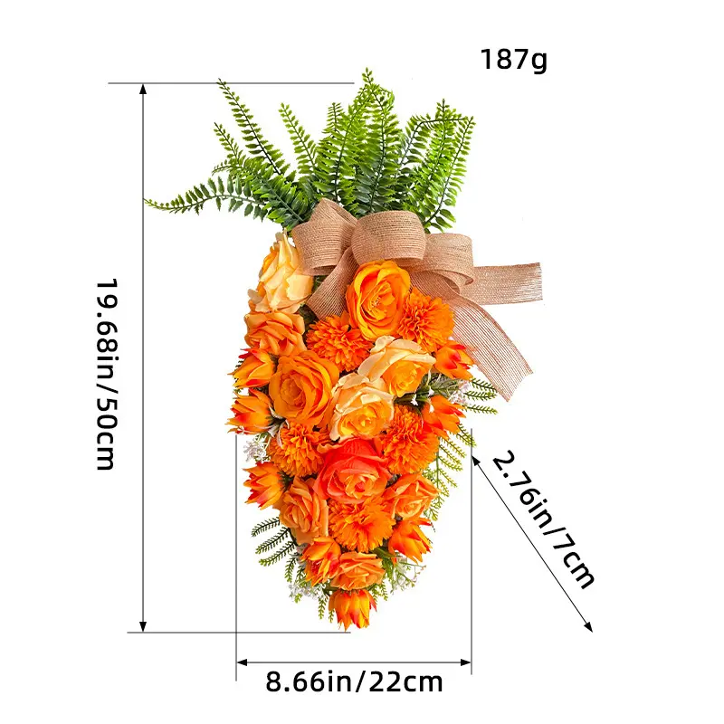 K1 15 carrot hanging upside down