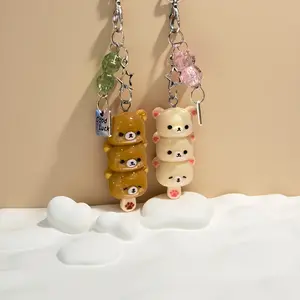 1 piece sugar gourd bear super cute bear mobile phone chain pendant ccd pendant for friends gift