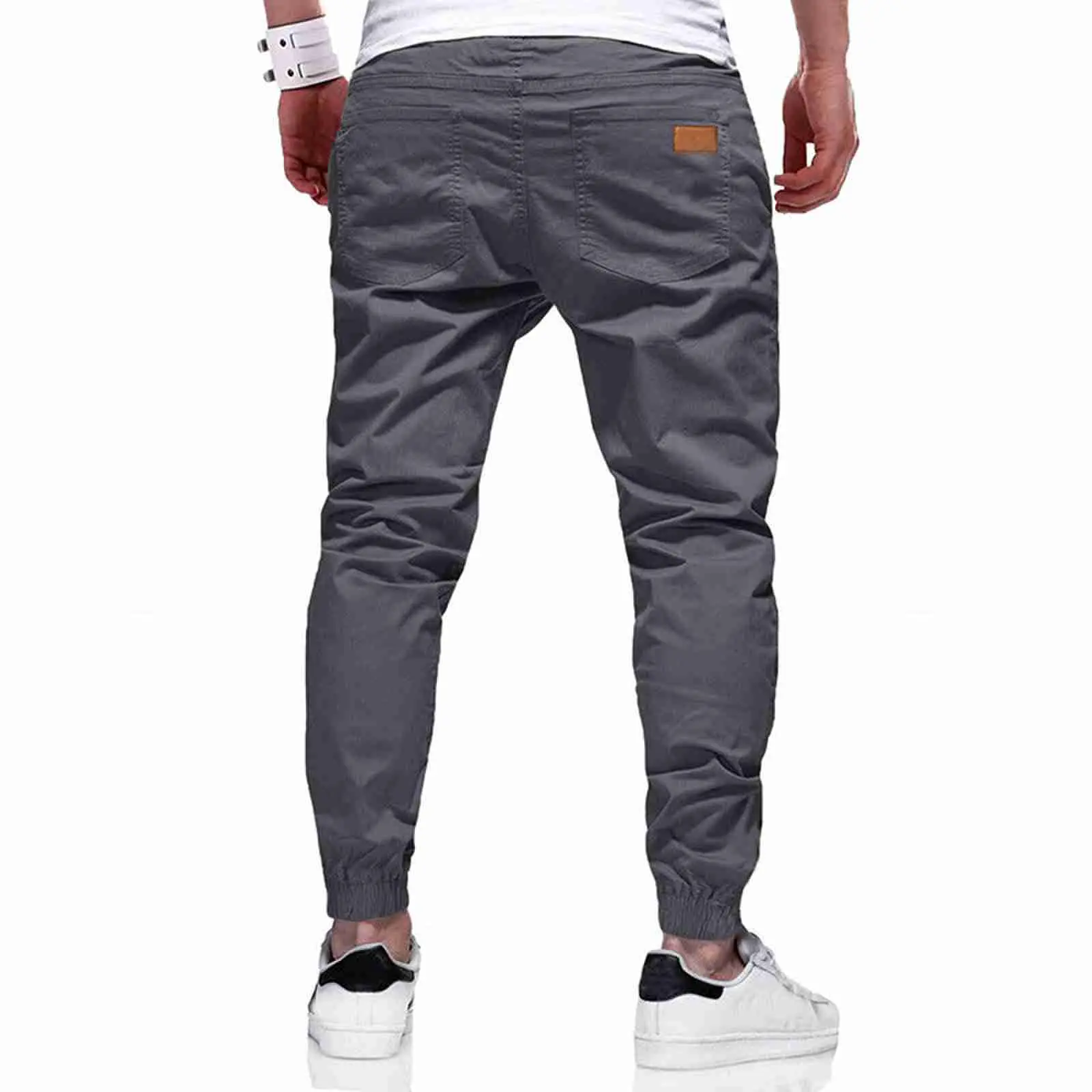 Men’s 3-Pack Casual Jogger Pants – Khaki, Gray & Black – Elastic waistband with drawstring, ribbed cuffs, PU patch detail – Lightweight 100% polyester fabric – Perfect for streetwear, travel, everyday wear – Sizes S–XXL. We recommend choosing one size lar Men’s 3-Pack Casual Jogger Pants – Khaki, Gray & Black – Elastic waistband with drawstring, ribbed cuffs, PU patch detail – Lightweight 100% polyester fabric – Perfect for streetwear, travel, everyday wear – Sizes S–XXL. We recommend choosing one size lar
