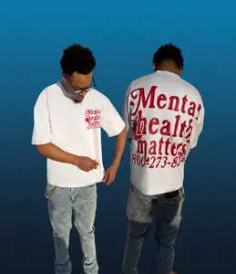 Double Mental Health Matters Tee - Red