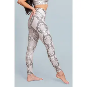 Python Barefoot Legging : Bone
