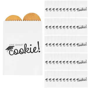 5 1/2" x 8" Bulk 50 Pc. Graduation Party One Smart Cookie Paper Treat Bags