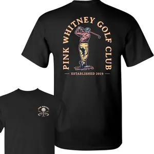 Pink Whitney Gold Club T-shirt Sweatshirt, Golf Tee - Sizes For All Bodies - Find Your Look - All-gender Fits - Colors For All - Everyday Basics
