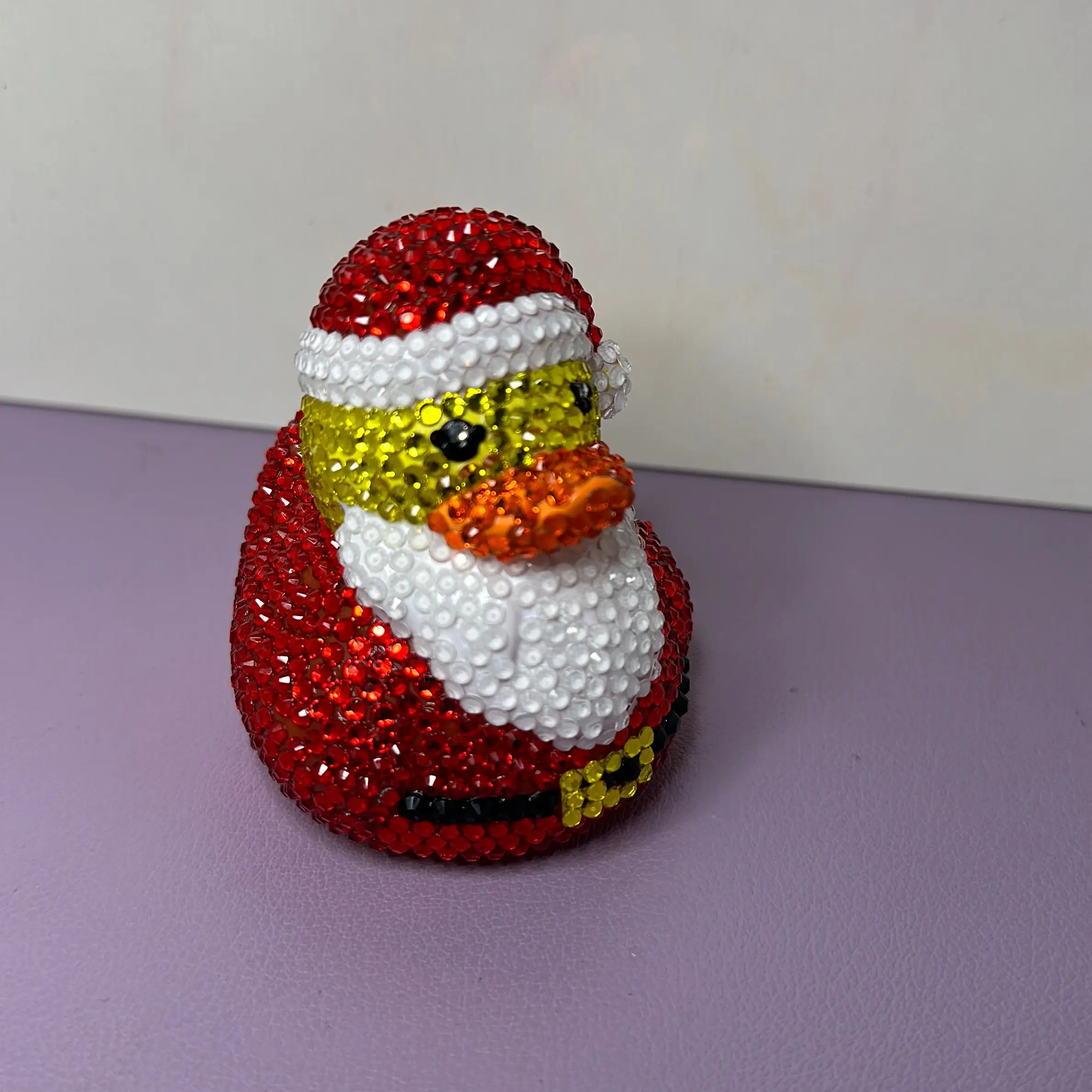 Christmas Santa Duck Decoration