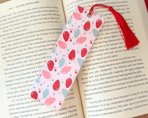 Christmas Lights Laminated Bookmark