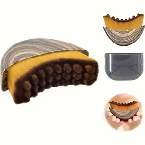 1count/2counts Lymphatic Contour Face and Body Brushes, The Lymphatic Drainage Massager for Face, Dry Brushing Face Brush, Chin & Jawline Sculpting, Ergonomically Designed to Fit The Skin Precisely, Body Care, Double Chin Reducer, Lymphatic Drainage Tool