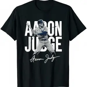 Aaron Judge Baseball T-Shirt Fun Slogan Unisex Street Style
