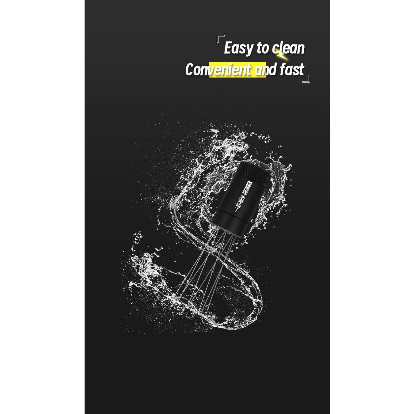 MHW-3BOMBER Espresso Distribution Tool Coffee WDT Adjustable Needles Stirrer with Magnetic Rack Professional Barista Accessories