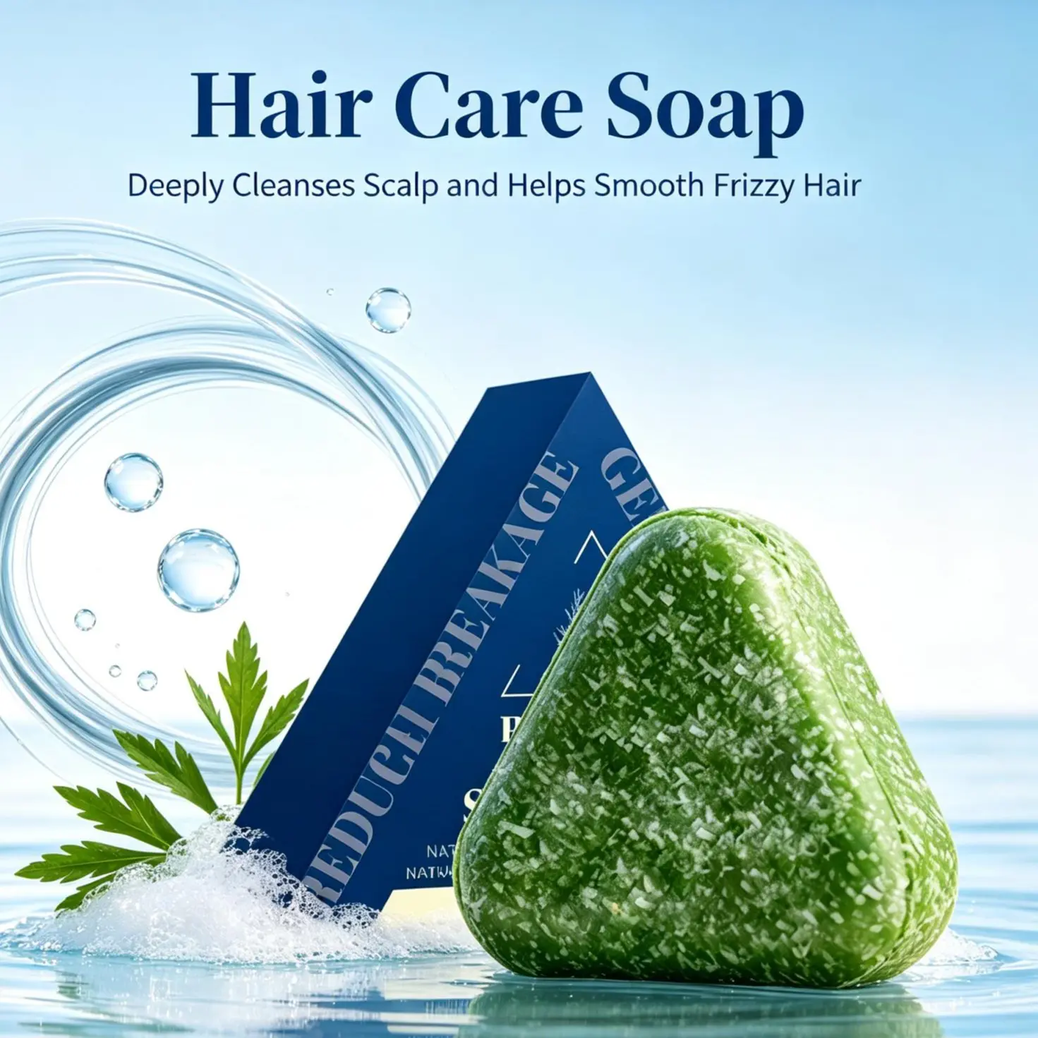 Platycladus Orientalis Leaf Nourishing Shampoo Soap Bar, Deep Clean Scalp, Repair Frizzy Rough Hair, Smoothing Hydrating Activator Silicone-Free Curl Definition Rosemary Vegan Strengthening Shampoo synthetic wig Organic Cupuau Butter tonico less loss grow