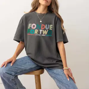 Glee Shirt Fondue For Two, Lord Tubbington Shirt, Glee Shirt, Brittany Shirt, William McKinl3y High, Unisex T-Shirt Casual Style;Retro Styles