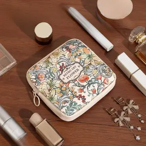 Menstrual storage bag/headphone and data cable storage, portable female care storage bag, nursing pad storage bag, tampon storage bag, the best choice for travel, Travel Organizer Bag