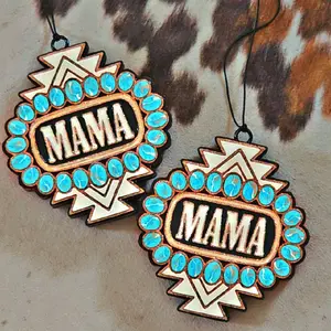 Ranchy Fresh Aztec MAMA Car Freshie - Handmade Aroma Beads for Car, Bathroom, Closets & Campers - Luxury Scent Adventure - Decorative & Functional