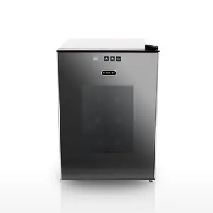 Whynter WC‑201TD 20‑Bottle Thermoelectric Wine Cooler – Mirror Glass Door, Freestanding