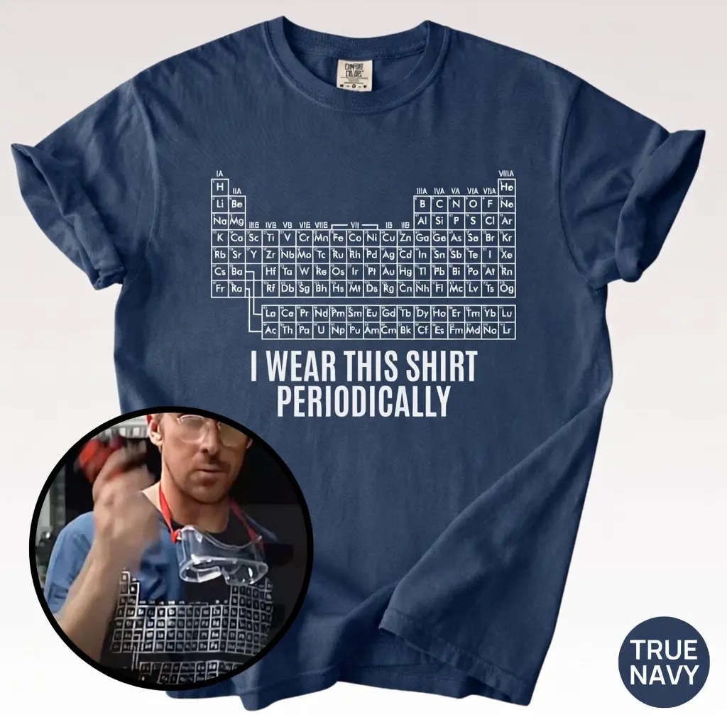 Comfort Colors Dr Grace's Periodic Table Shirt, Project Hail Mary Tshirt, Jazz Hands, I Wear This Shirt Periodically, Amaze Amaze Amaze