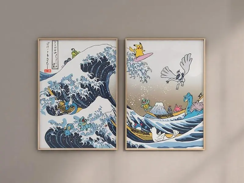 Pokemon Poster Set of 2