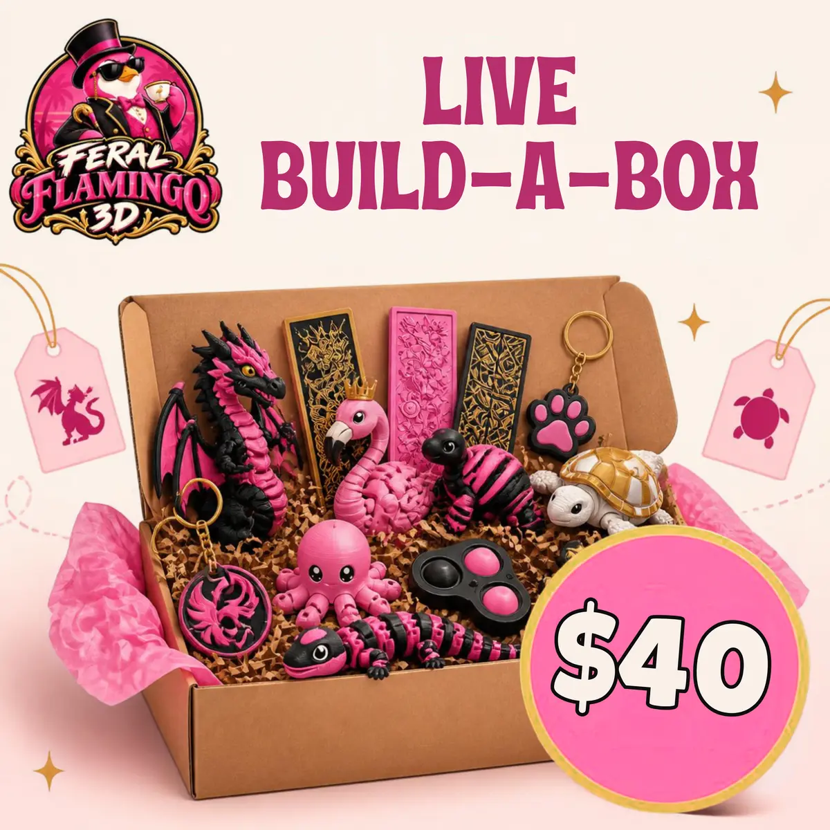 $40 + $10 [Live Build-A-Box] | Buyers Choice | $50 Value