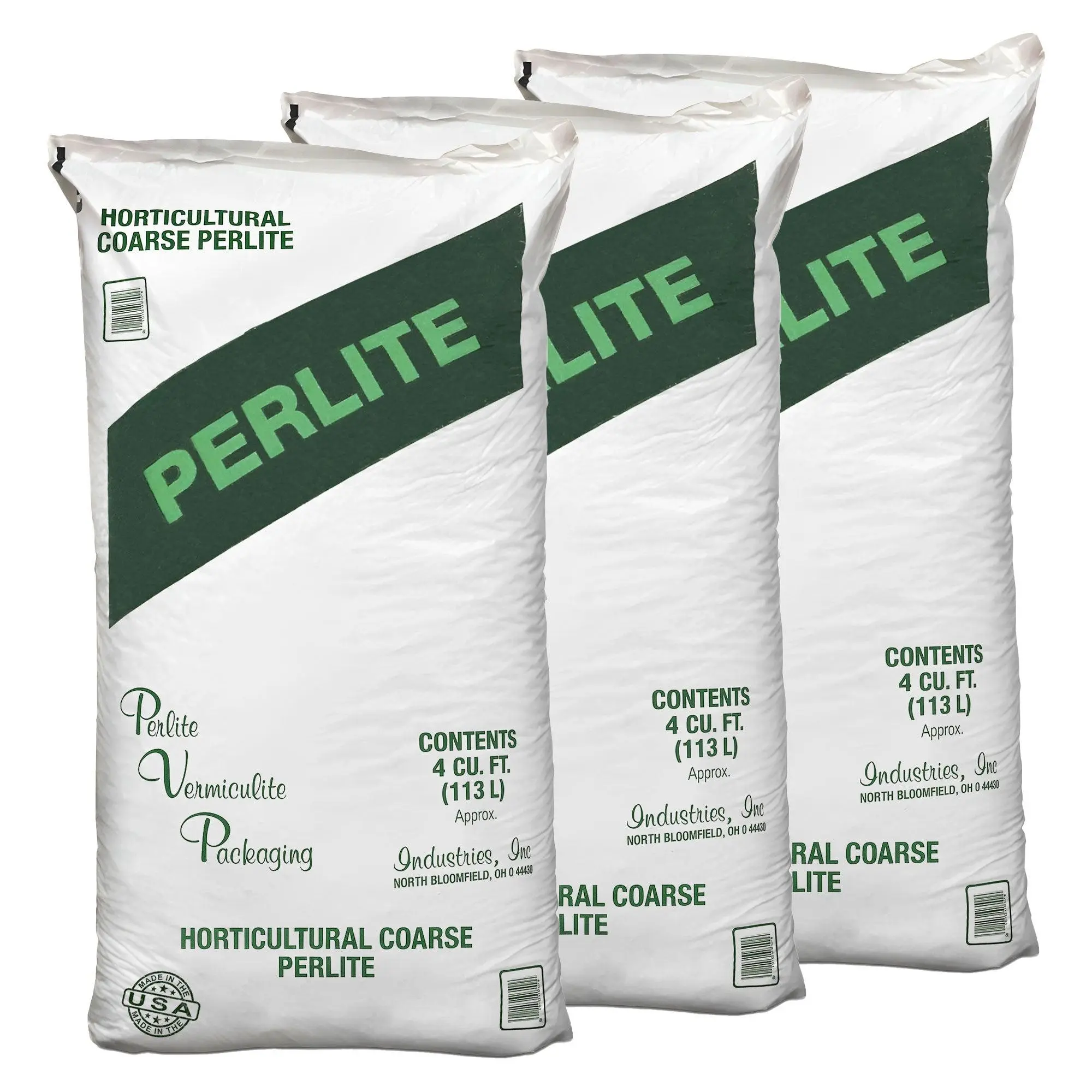 PVP Industries 3 Pack Organic Coarse Perlite Planting Soil Additive, 4 cu ft PVP Industries 3 Pack Organic Coarse Perlite Planting Soil Additive, 4 cu ft