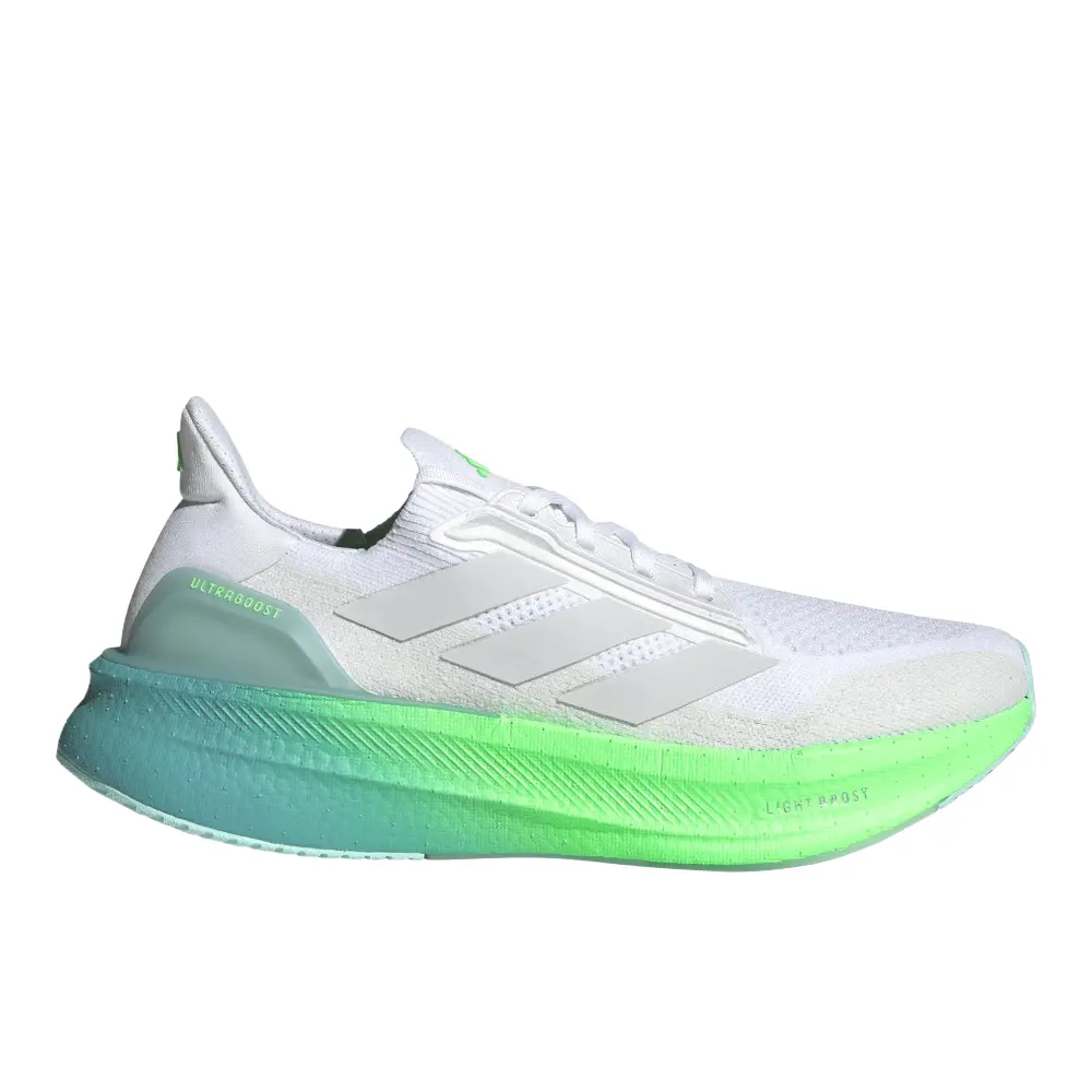 adidas Mens Ultraboost Ultra Boost 5X Running Sneakers Shoes - White