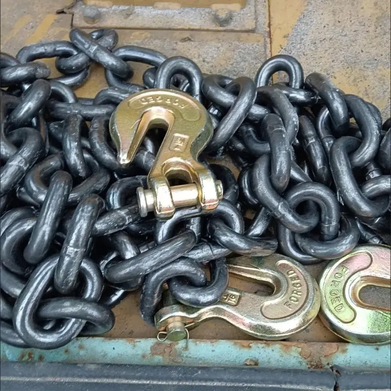 Claw-Type Hook, Single Piece, Transport Bundling, Chain Attachment, Towing Chain Fixed, Industrial Equipment, Durable & Versatile